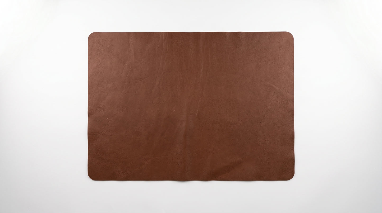 Leather Placemat by SPOOR. Sold in pairs of 2