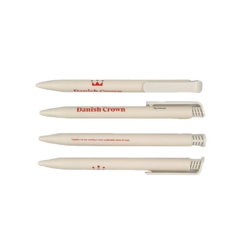 Super Hit Bio Pen with Danish Crown logo. 100 pieces per pack.